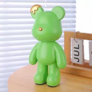 그림을 그리기 위한 지그 릴리 플루이드 곰 인형 집 장식용 8인치 높이 컬러 녹색