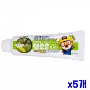 저불소 어린이치약 90g-메론향 x5개 WFODLIL
