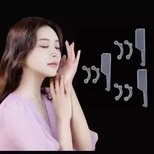 콧대높이기 코세우기 투명코뽕 실리콘 3P 코높이 페이스테이프 턱밴드 (WE91740)