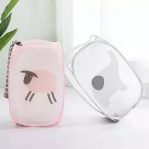 LHA_IT 간편정리 빨래바구니 접이식바구니 폴딩 빨래 바구니