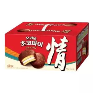 오리온 초코파이 1872g 48개 대용량 사무실간식
