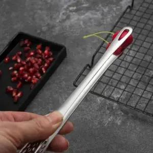 스텐요리핀셋 집게 28cm 조리도구 고기집게 캠핑 스테인리스 WFOEJP9