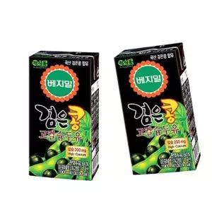 베지밀 검은콩 두유 고칼슘 190mlx72팩