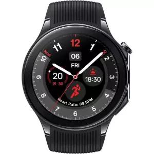 OnePlus 스마트 워치 100시간 배터리 수면 모니터링 사파이어 글래스 듀얼 엔진 블랙