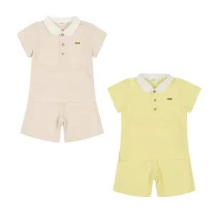 아가방 여름 티치쿨카라상하 BEIGE YELLOW 01R353006