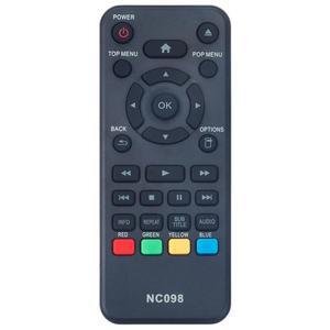 블루레이 DVD 플레이어 BDP1502 F7 BDP1502F7 F7에 적용 가능한 NC098 NC098UL 교체 리모컨