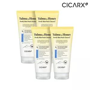 [시카알엑스]율무 인 허니 퓨리파이 스킨 팩 클렌저 180ML 4개