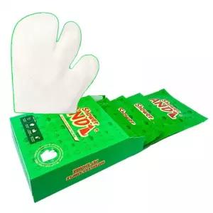 강아지 물없는 샤워 티슈 베이비파우더향 10P 보습