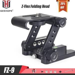 FZ-9 업그레이드 Z-플렉스 틸트 접이식 헤드 캐논 니콘 소니 DSLR 카메라 캠코더 스마트 폰 슬라이더 레일