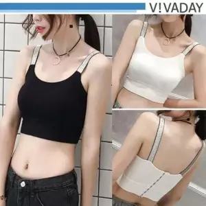 VIVA-D44 백후크 브라탑 언더웨어 원피스슬립 브라탑 속옷