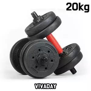 [하프클럽/셀러허브_아웃도어]런웨이브 더블리프팅아령 요가매트 20kg