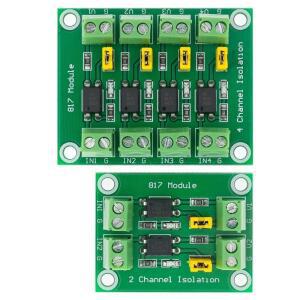 PC817 2 4 채널 광 커플러 절연 보드 전압 변환기 어댑터 3.3V  5V 모듈 3.6-30V 드라이버 광전