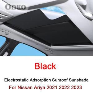 닛산 아리야 2021-2023 2024용 차량 정전기 흡착식 선루프 커버 단열 스카이라이트 스티커 액세서리