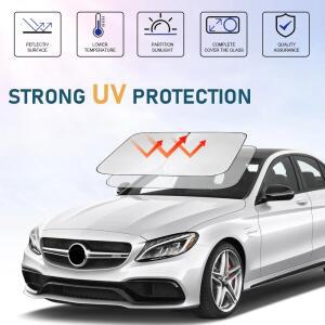 메르세데스 벤츠 호환 C 클래스 W205 C250 C300 -용 윈드실드 선쉐이드 창문 선바이저 커버 액세서리