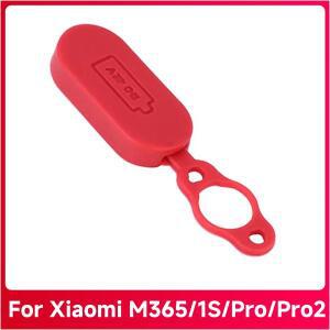 충전 포트 방수 커버 케이스 Xiaomi Mijia M365 및 Pro 전기 스쿠터 1S 2 고무 플매트 카펫 러그 부품 용
