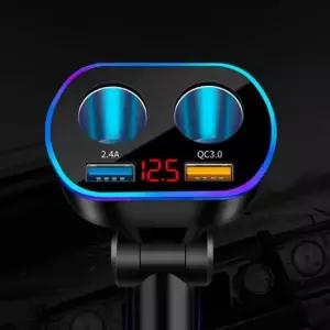 시거잭USB HWA 차량용 고속충전 시거잭 듀얼포트 QC3.0
