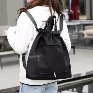 장바구니 백팩 도시락 가방 접이식 휴대용 방수 장바구니 폴딩 피크닉 나일론_25395494