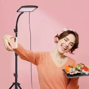 ( )LED 방송용 촬영 조명 자바라마운트 삼각대세트_25394449