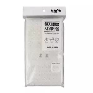 타월 바른생활 샤워타올 거품 목욕 한지 샤워 1매