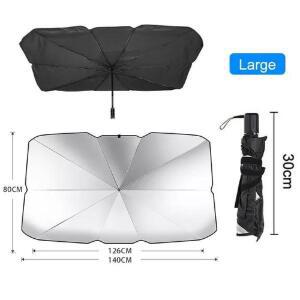차양 인테리어 프론트 윈도우 네트 스크린 2 2PCS 화이트 210x120cm 그라데이션