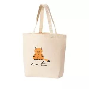 에코백 토트백 고양이 CAT 야옹이 미소 토트백 에코백