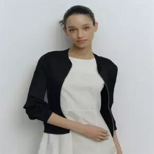 셀렙샵에디션 2079798067 봄버 캐주얼 26SS 요이츠콜라보 플리츠 블루종 집업 점퍼 6122195
