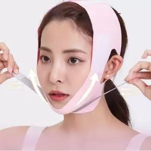 고급 작은 얼굴 관리 얼굴 라인 수면 리프팅 밴드 수면겸용 사각턱밴드 (WE3AFA0)