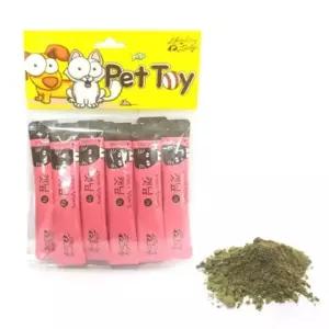 고양이 캣닢 가루 10P 캣글라스 스틱타입 파우더 간식 캣글라스가루 (WEE9A4C)