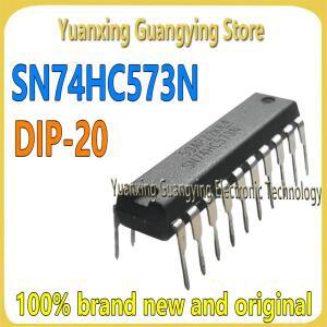5 개 SN74HC573N DIP-20 8 비트 3 상태 출력 트리거 칩 IC 100% 신규 및 기존