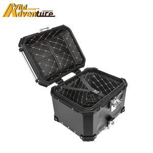 알루미늄탑박스 베넬리용 범용 오토바이 박스 BMW R1200gs R1250gs adv 혼다 야마하 트렁크 후면 수하물 도구 케이스 65L 80L 100L