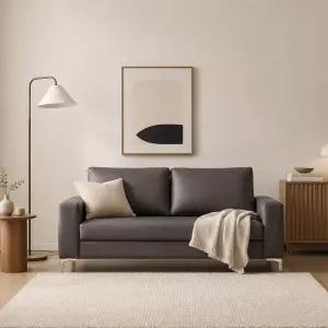 국내생산 AIR라텍스 3인가죽소파 스툴포함 SK6207R (착불)