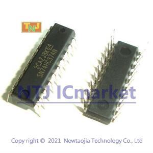10피스 SN74HC374N DIP-20 3상태 출력이  옥탈 엣지 트리거형 D형 플립플롭 20-PDIP 칩 IC
