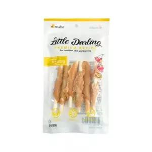마쯔리 리틀달링 치킨우유껌 1팩 6p 강아지간식 반려견간식 애견꼬치말이껌 (W53297D)