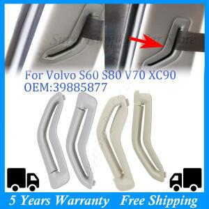 볼보 호환 S80 V70 XC90  앞 좌석 벨트 견 가이드 링 선택기 게이트 안전 트림 커버 왼쪽 OR 오른쪽 398858