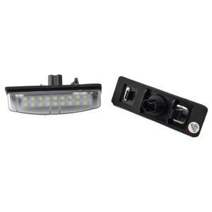1Pair CanBus LED 라이센스 플레이트 조명 Toyota Camry Aurion Avensis Verso Echo Prius LEXUS Is200 199