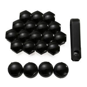 20Pcs 자동차 바퀴 매트 카펫 러그 너트 커버 아우디 호환 A6 A7 A8 R8 Q2 Q3 Q5 허브 볼트 보호 액세서리