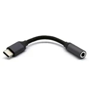 고품질 USB 3.1 C타입 to 스테레오 AUX 젠더 메쉬 고급형 (W85004B)