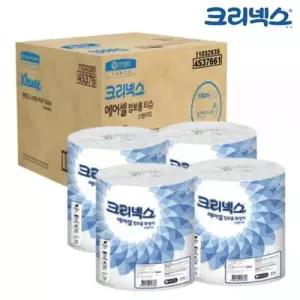 크리넥스 점보롤 화장지 에어셀 스탠다드140 (3롤) x WFDDBEE