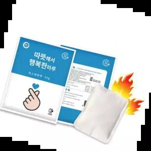 통학 붙이는 핫팩 12시간 손난로 국산 파스형 30개 50g