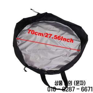70cm 방수 수영복 교체 매트 해변 모래 의류 가방 보관 다이빙 서핑
