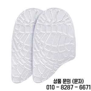 젤투명 힐 패드 플란넬 충격 흡수 마찰 방지 발 마사지 소프트