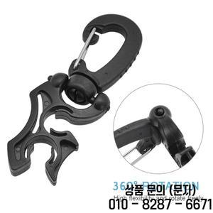 스쿠버 다이빙 더블 BCD 레귤레이터 호스 거치대 클립 세트 포함 저압 및 게이지 스노클링 2 개