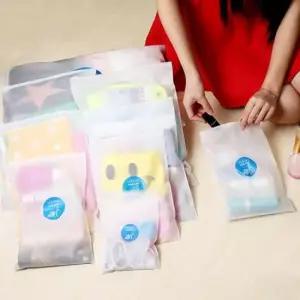 정리함 여행가방 투명백 캐리어 정리 6종세트