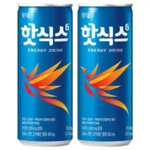 핫식스 롯데 x 60캔 250ml (30캔x2박스)