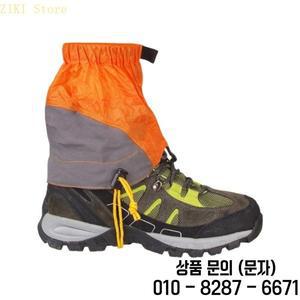 H4GF 경량 나일론 신발 커버 방수 야외 하이킹 눈 모래 트레킹 등산용 조절 가능