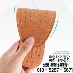 두꺼운 소가죽 신발 깔창 남성용 통기성 냄새방지 봄 여름 특별 충격흡수 소프트닝