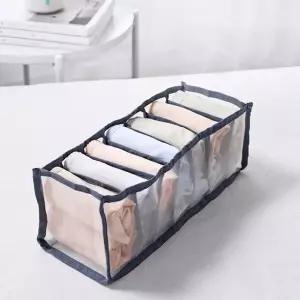 메쉬 옷장 서랍 칸막이 속옷 정리함 7칸 DD-11774 속옷정리 (WA233A6)