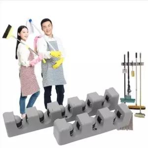 원터치 청소도구 거치대 밀대거치대 빗자루거치대 (W9D2A14)