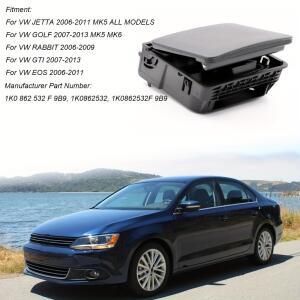 제타 MK5 골프 MK6 골프 MKVI 1K0862532C용 중앙 콘솔 팔걸이 및 뒷좌석 컵홀더