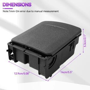 접이식 중앙 콘솔 팔걸이 VW Jetta MK5 5 골프 MK6 GTI Eos 1K 용 후면 컵 음료 홀더 0862532   1K 0862532